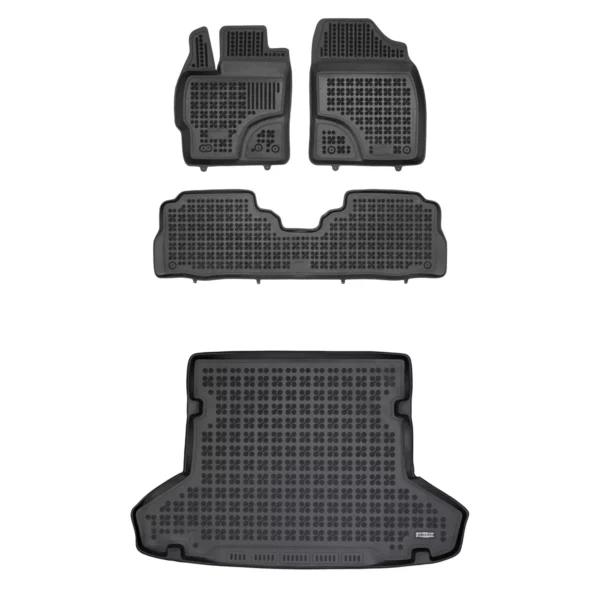 Zestaw dywaniki i mata gumowa do Toyota Prius+ 2011-2021