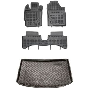 Zestaw dywaniki i mata antypoślizgowa Toyota Yaris III 2014-2020
