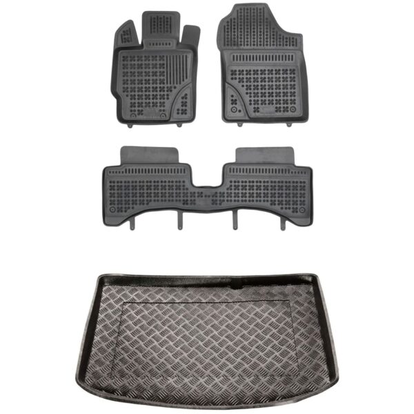 Zestaw dywaniki i mata antypoślizgowa Toyota Yaris III 2014-2020