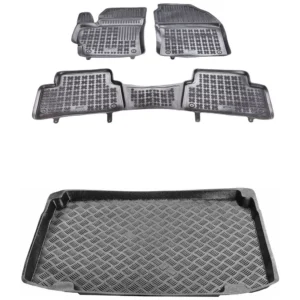 Zestaw dywaniki i mata plastikowa do Toyota Corolla od 2018 Zestaw dywaniki i mata plastikowa do Toyota Corolla od 2018
