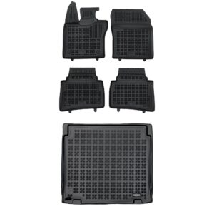 Zestaw dywaniki i mata gumowa do Toyota Prius V XV60 od 2023 Zestaw dywaniki i mata gumowa do Toyota Prius V XV60 od 2023