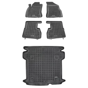 Zestaw dywaniki i mata gumowa do Fiat Doblo II 2010-2019