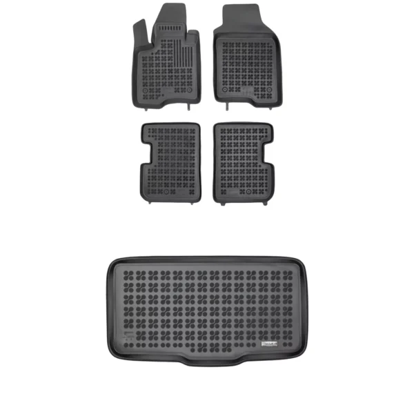 Zestaw dywaniki i mata gumowa do Fiat Panda III od 2012