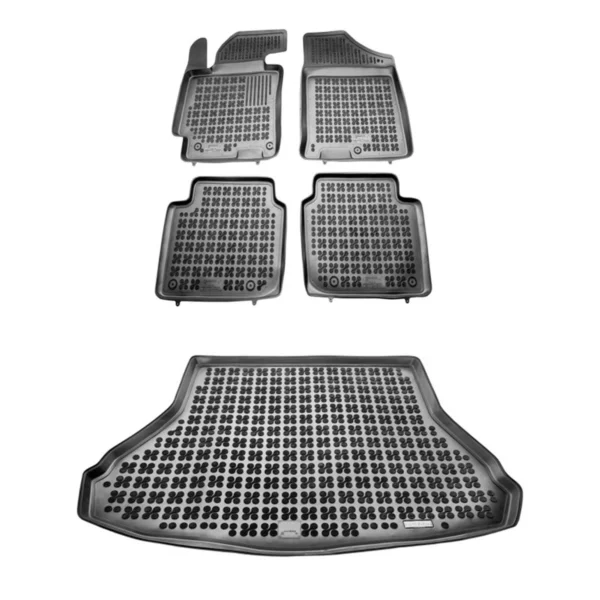Zestaw dywaniki i mata gumowa do Hyundai Elantra V 2010-2016