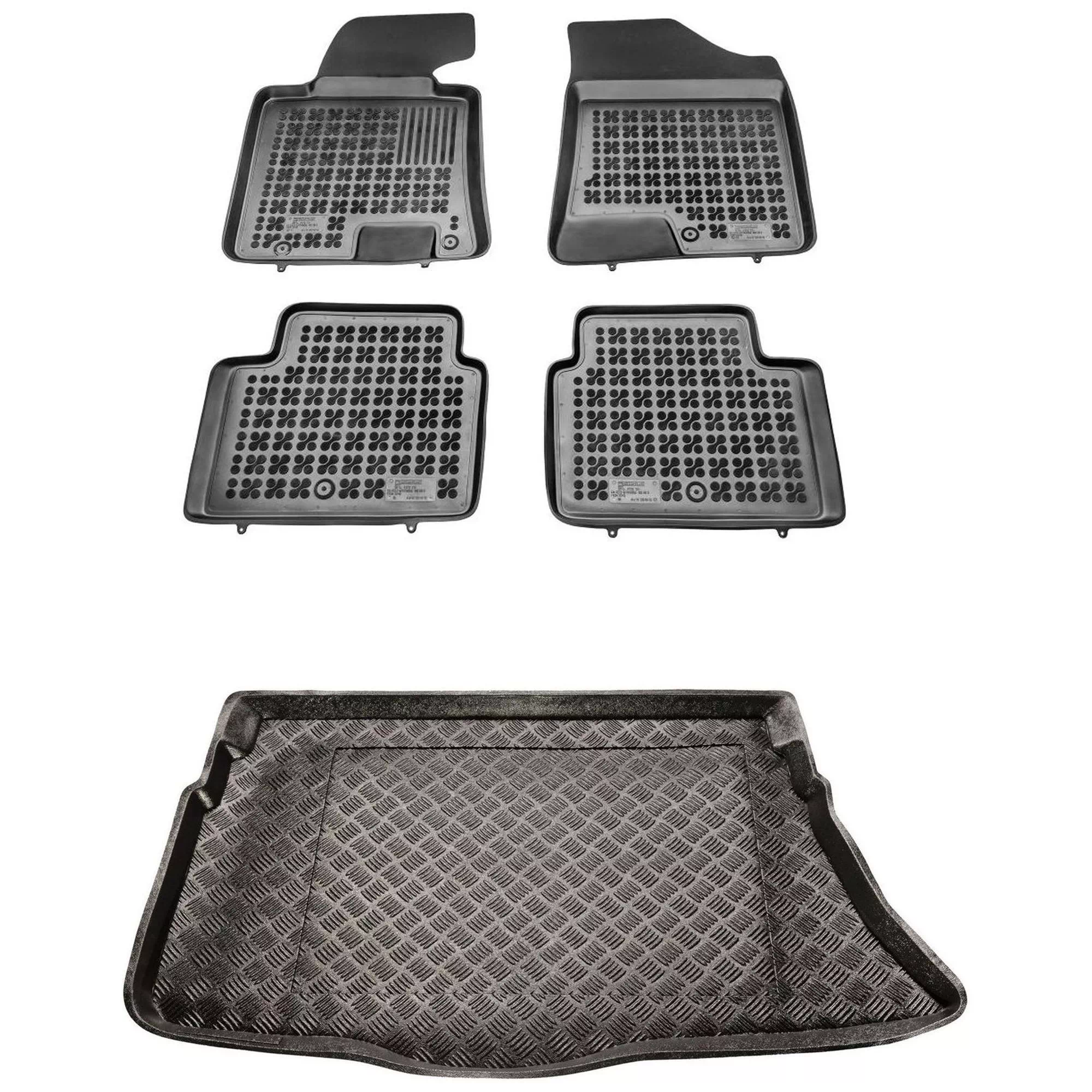Zestaw dywaniki i mata plastikowa do Hyundai i30 2011-2017 Zestaw dywaniki i mata plastikowa do Hyundai i30 2011-2017