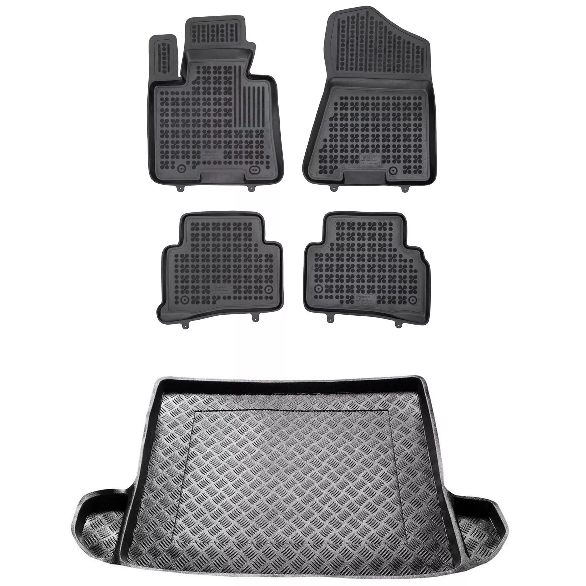 Zestaw dywaniki i mata plastikowa do Hyundai Tucson 2015-2020 Zestaw dywaniki i mata plastikowa do Hyundai Tucson 2015-2020