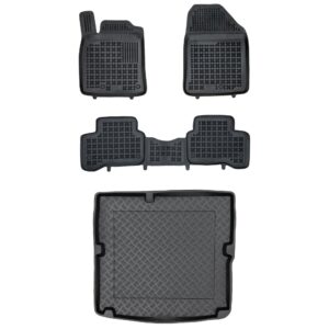 Zestaw dywaniki i mata plastikowa do Hyundai Ioniq 2016-2021 Zestaw dywaniki i mata plastikowa do Hyundai Ioniq 2016-2021