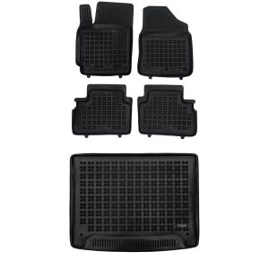 Zestaw dywaniki i mata gumowa do Hyundai Kona II od 2023