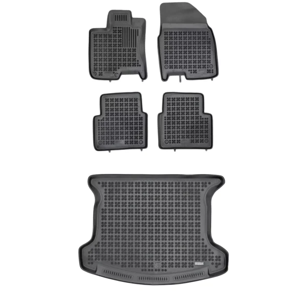 Zestaw dywaniki i mata gumowa do Nissan Qashqai+2 I 2008-2013