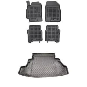 Zestaw dywaniki i mata plastikowa do Nissan Primera 2002-2007 Zestaw dywaniki i mata plastikowa do Nissan Primera 2002-2007