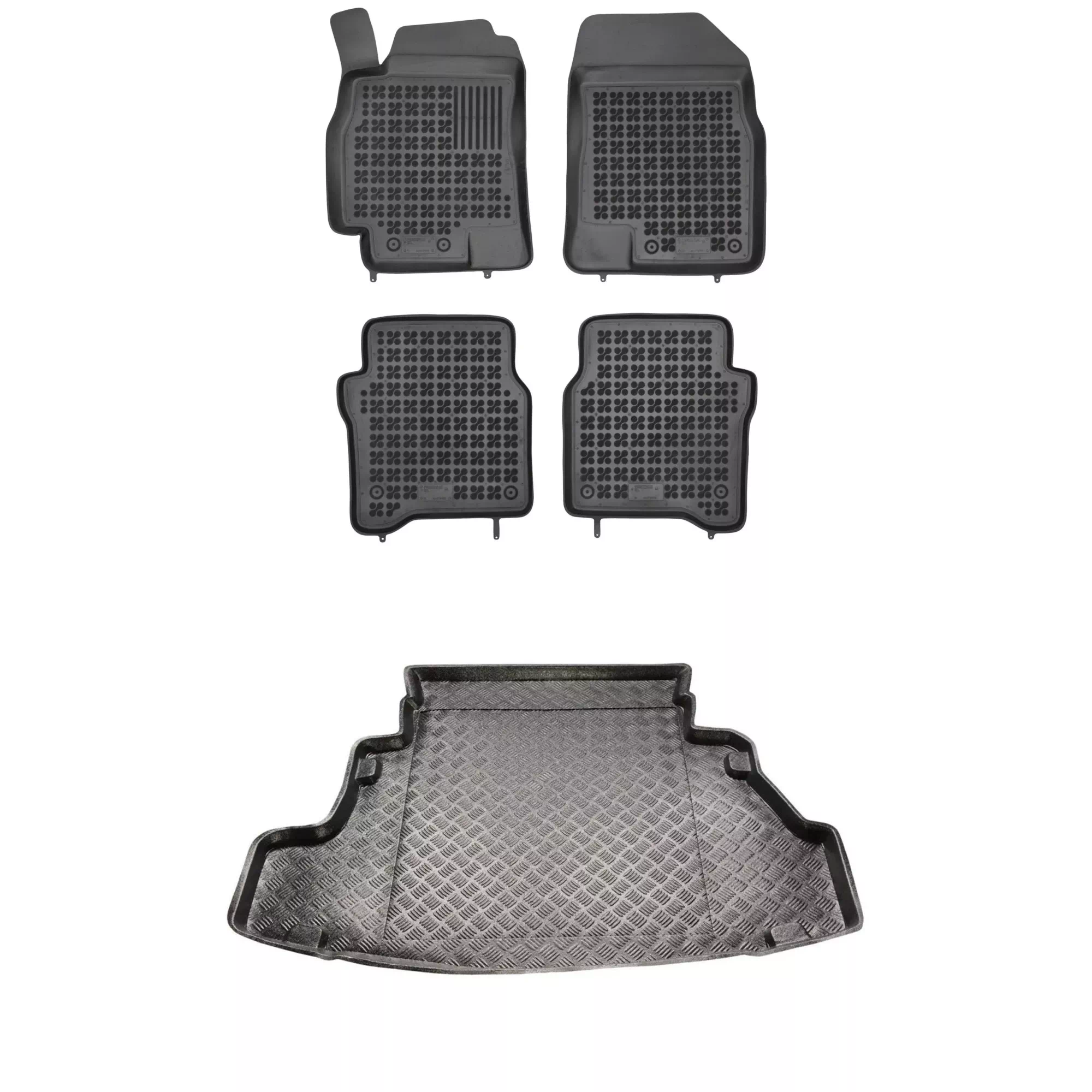 Zestaw dywaniki i mata plastikowa do Nissan Primera 2002-2007 Zestaw dywaniki i mata plastikowa do Nissan Primera 2002-2007