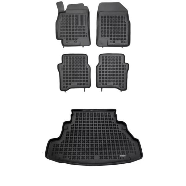 Zestaw dywaniki i mata gumowa do Nissan Primera 2002-2007