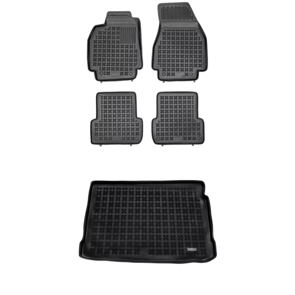 Zestaw dywaniki i mata gumowa do Renault Megane 2002-2009