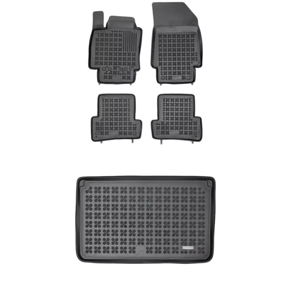 Zestaw dywaniki i mata gumowa do Renault Captur I 2013-2019