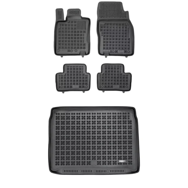 Zestaw dywaniki i mata gumowa do Renault Kadjar 2015-2022