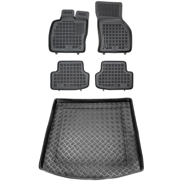 Zestaw dywaniki i mata antypoślizgowa SEAT Leon III MK3 2014-2020