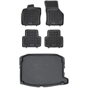 Zestaw dywaniki i mata antypoślizgowa SEAT Leon IV MK4 2020-2024 Zestaw dywaniki i mata antypoślizgowa SEAT Leon IV MK4 2020-2024