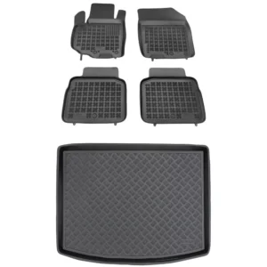 Zestaw dywaniki i mata plastikowa do Suzuki SX4 S-Cross 2013-2021 Zestaw dywaniki i mata plastikowa do Suzuki SX4 S-Cross 2013-2021