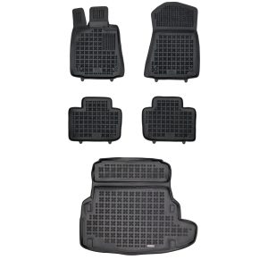 Zestaw dywaniki i mata gumowa do Lexus IS III 2013-2020