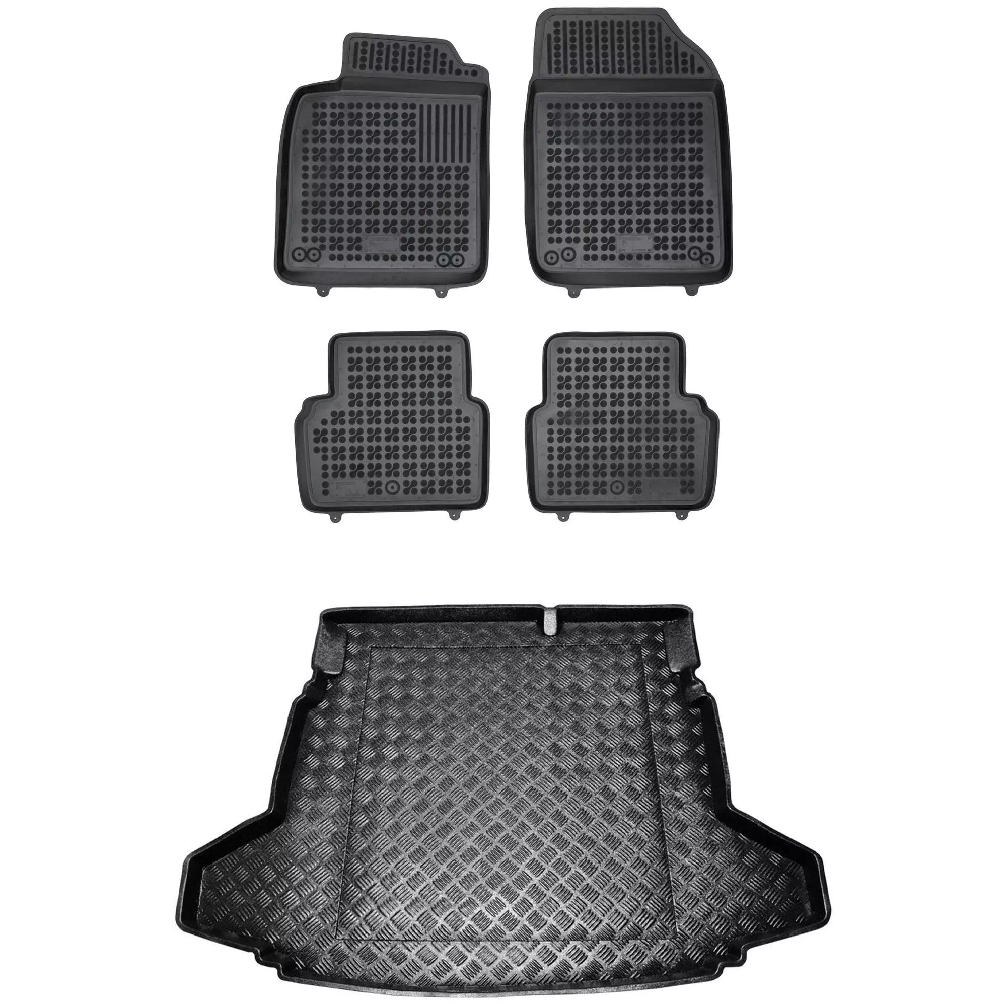 Zestaw dywaniki i mata plastikowa do Saab 9-3 2002-2011 Zestaw dywaniki i mata plastikowa do Saab 9-3 2002-2011