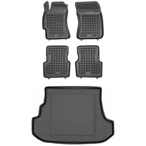 Zestaw dywaniki i mata antypoślizgowa Subaru Forester II 2002-2008