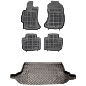 Zestaw dywaniki i mata antypoślizgowa Subaru Forester IV 2012-2018