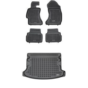 Zestaw dywaniki i mata gumowa do Subaru XV II e-BOXER 2019-2024