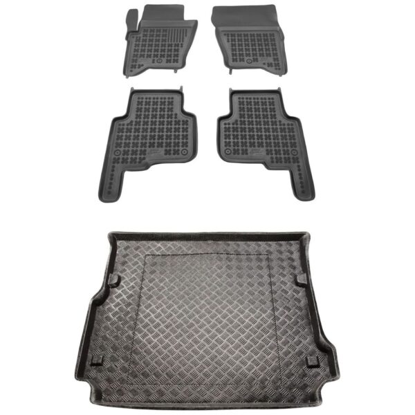 Zestaw dywaniki i mata antypoślizgowa Land Rover Discovery III 2004-2009