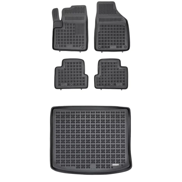 Zestaw dywaniki i mata gumowa do Jeep Cherokee 2013-2023