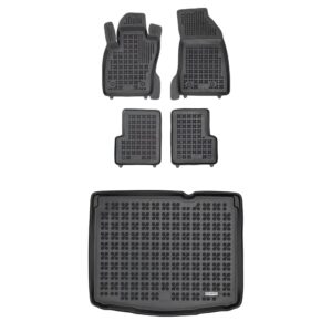 Zestaw dywaniki i mata gumowa do Jeep Renegade 2021-2021 Zestaw dywaniki i mata gumowa do Jeep Renegade 2021-2021