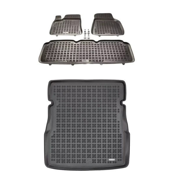 Zestaw dywaniki i mata gumowa do Tesla Model S od 2012