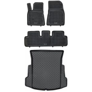 Zestaw dywaniki i mata plastikowa do Tesla Model 3 2017-2021