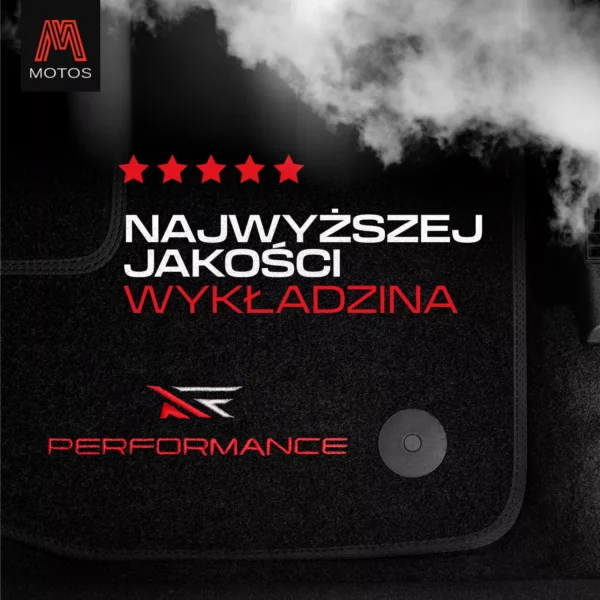 Dywaniki welurowe PERFORMANCE do Kia Cerato I 2004-2007