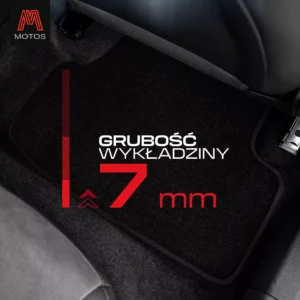 Dywaniki welurowe PERFORMANCE do BMW Seria 3 E92 2005-2012 - obrazek 6
