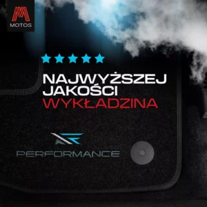 Dywaniki welurowe PERFORMANCE do Kia Stinger od 2017 - obrazek 2