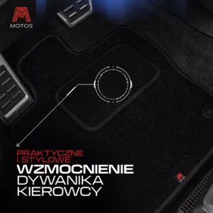 Dywaniki welurowe PERFORMANCE do Jeep Cherokee III (KJ) 2001-2007 - obrazek 5