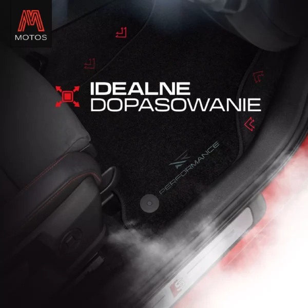 Dywaniki welurowe PERFORMANCE do Opel Mokka A 2012-2019