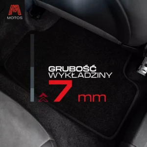 Dywaniki welurowe PERFORMANCE do Mercedes-Benz CLS X218 2010-2018 - obrazek 6