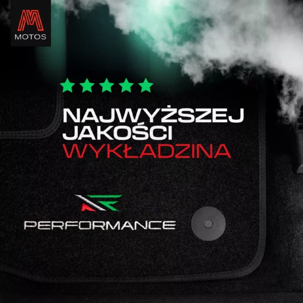 Dywaniki welurowe PERFORMANCE do Citroen DS3 2011-2015