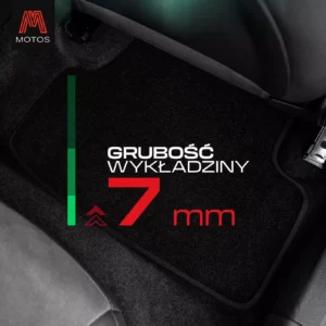 Dywaniki welurowe PERFORMANCE do Mitsubishi Outlander III 2012-2021 - obrazek 6