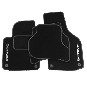 Dywaniki welurowe LOGO do Skoda Octavia II 2004-2013 - obrazek 3
