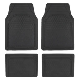 Dywaniki gumowe uniwersalne BEE – komplet 4 szt. możliwość docięcia