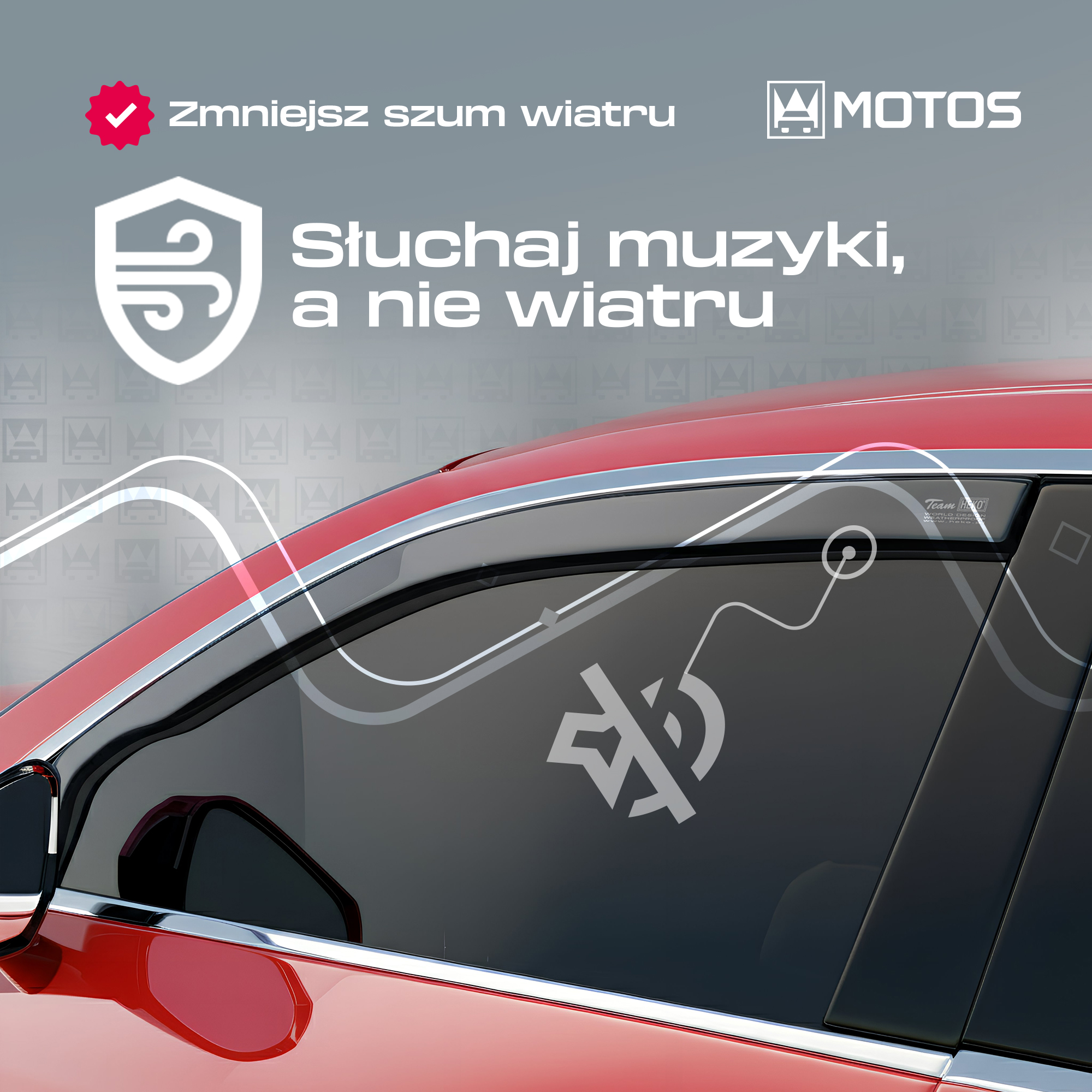 Owiewki Heko – redukcja hałasu