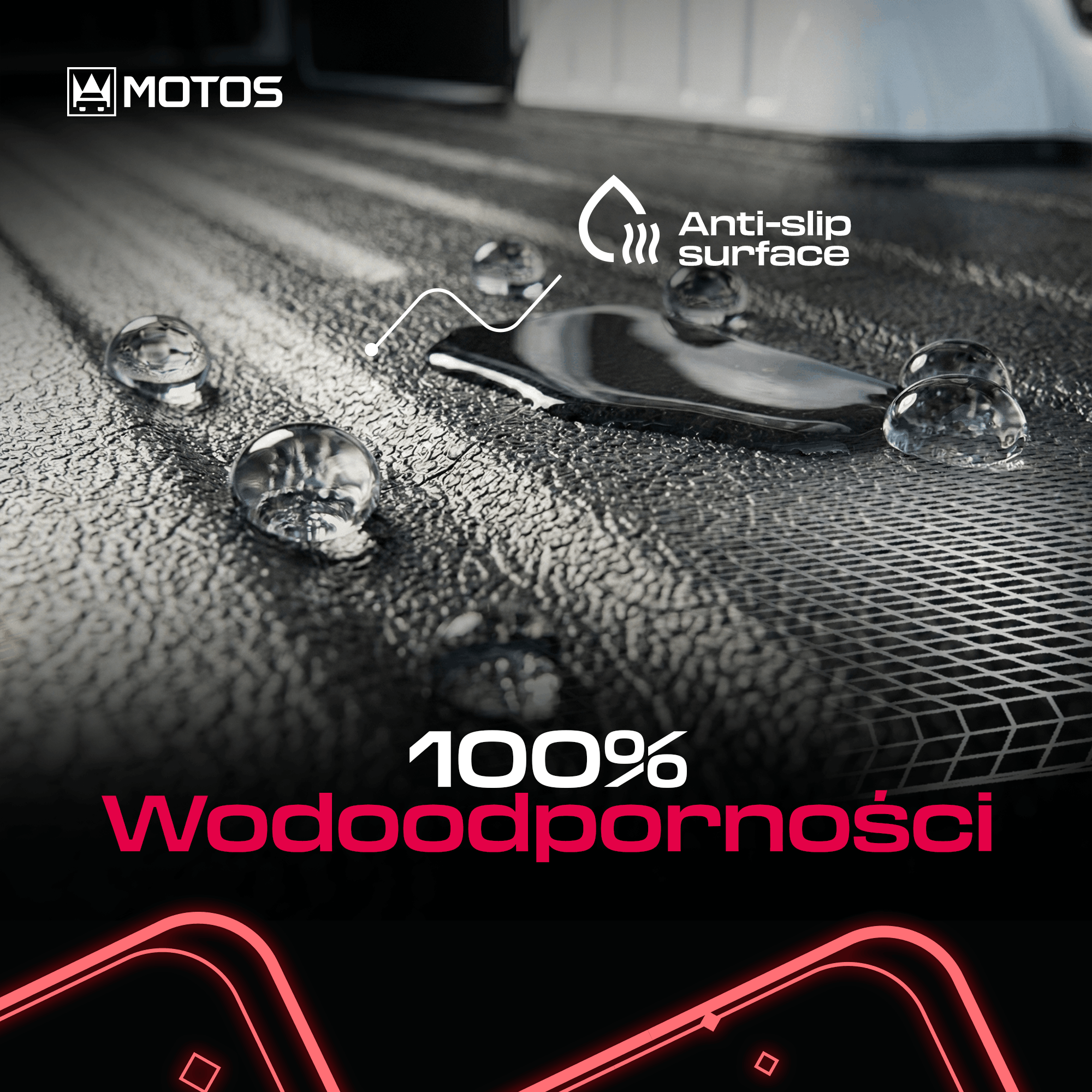 Wodoodporna mata cargo do auta