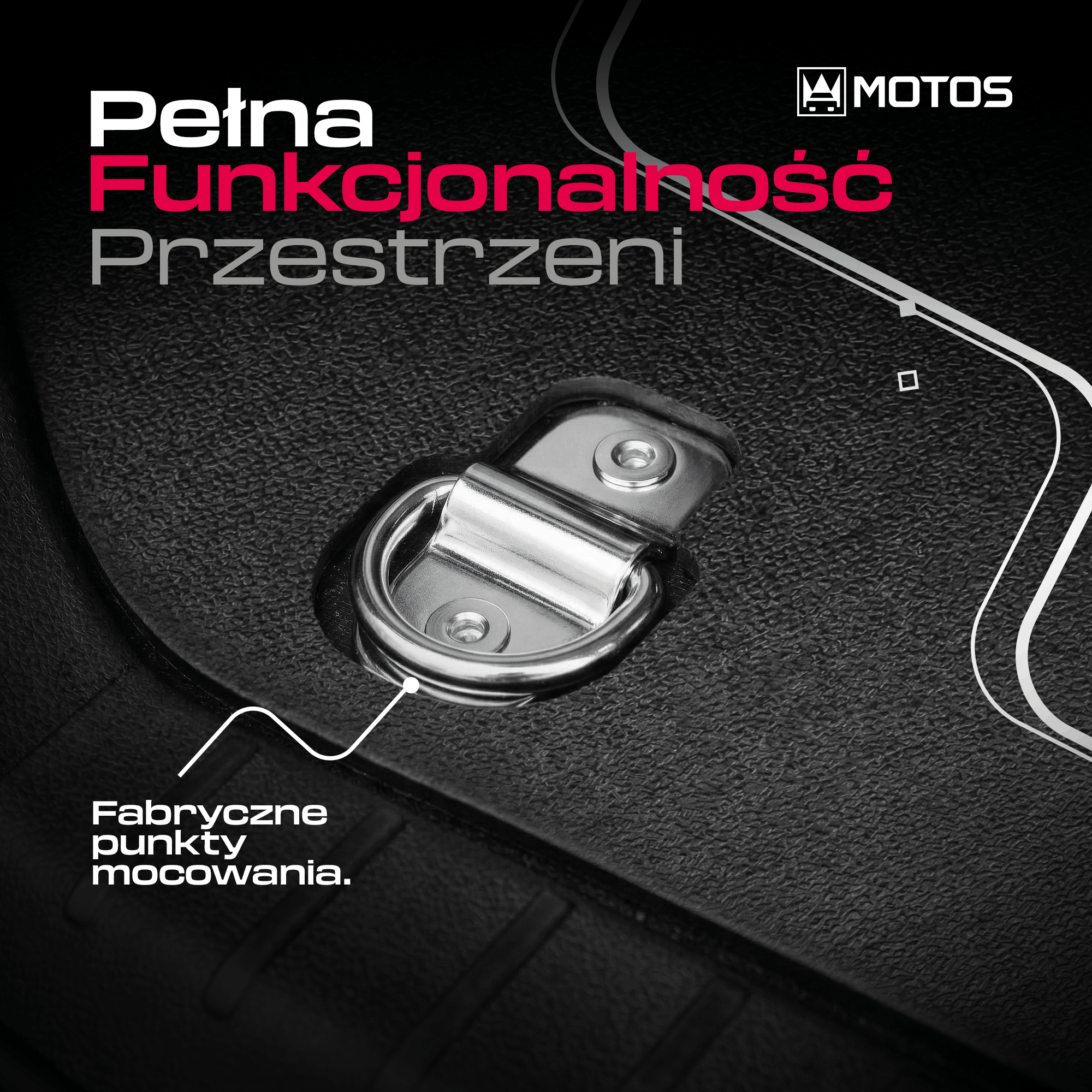 Funkcjonalna mata cargo do przestrzeni ładunkowej
