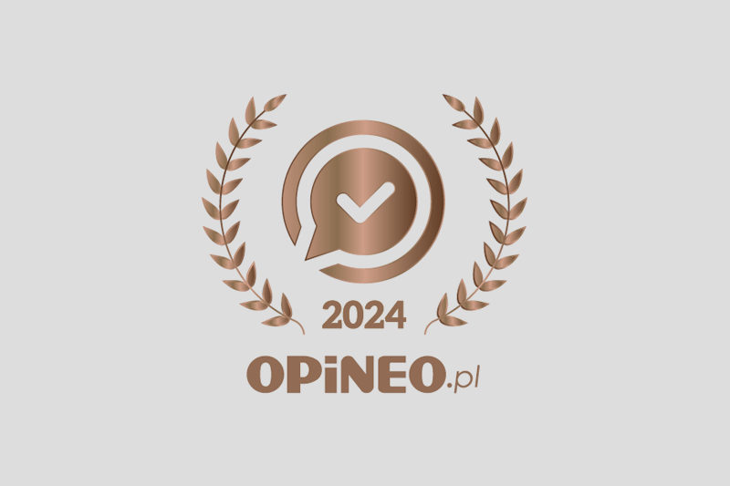 Opineo 2024 — 4. miejsce w kategorii Sklepy motoryzacyjne