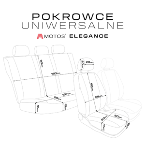 Uniwersalne pokrowce samochodowe AUTODEKOR Elegance - obrazek 2