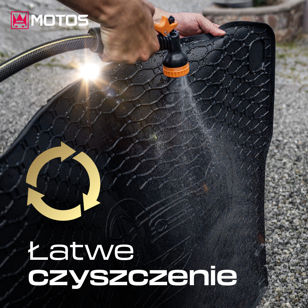 Łatwe czyszczenie maty bagażnika RIGUM