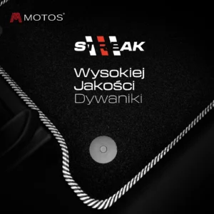 Dywaniki welurowe MOTOS Streak™ do Audi Q8 od 2018 - obrazek 5