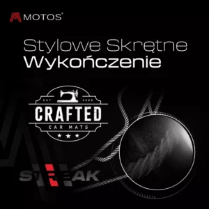 Dywaniki welurowe MOTOS Streak™ do Audi Q8 od 2018 - obrazek 6